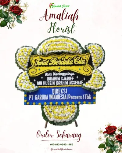 Papan Bunga Duka di Jayalaksana